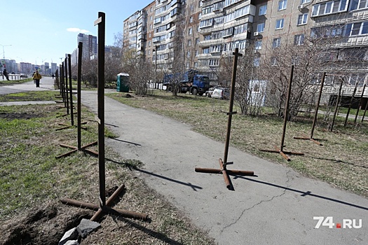 «Грех натуральный»: в Челябинске вырубят сквер под строительство торгового центра