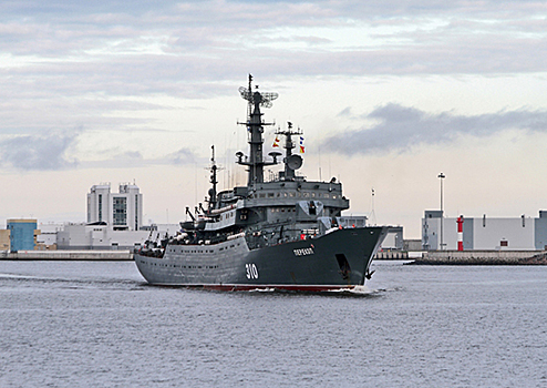 Корабль ВМФ впервые прибыл в Папуа-Новую Гвинею