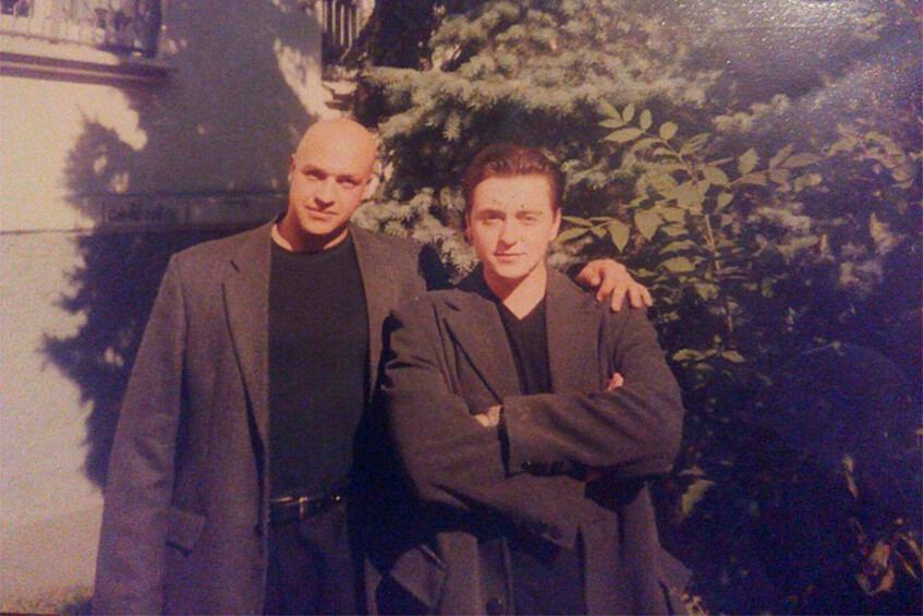 Спустя два года он прошел кастинг на роль Шмидта — начальника охраны Саши Белого в сериале «Бригада». Режиссер сериала Алексей Сидоров вспоминал, что когда увидел Гуменецкого, то сразу отметил его брутальный вид, шрам на лице и наголо побритую голову.