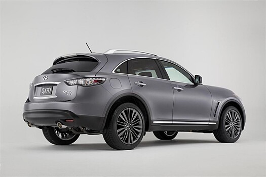 Infiniti QX70 остается в России