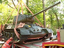 В Пензе снятый танк Т-34 подготовят к параду