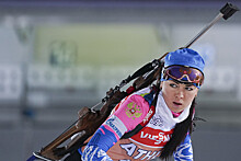 Экхофф выиграла масс-старт на этапе КМ по биатлону