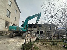 В центре Анапы начали сносить самострой площадью 600 квадратов