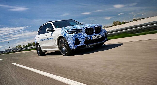 Водородные BMW X5 начали тестировать на обычных дорогах