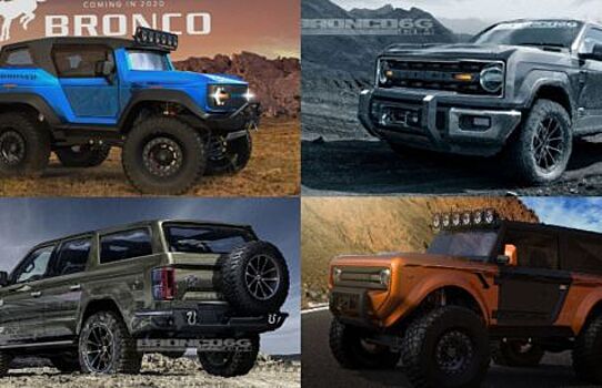Возрожденный Ford Bronco получит такой же двигатель, как в версии Ranger