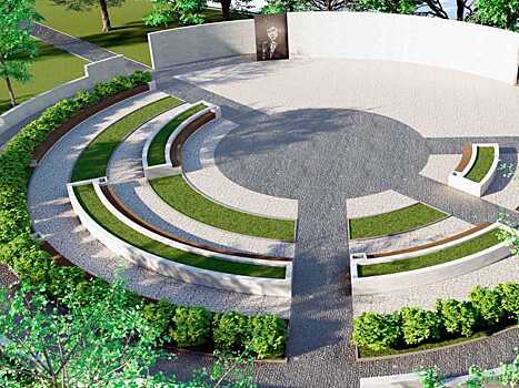 Мэр города Сергей Петрин представил предварительный проект сквера, посвященного воронежскому року, расположенного у ТЭЦ