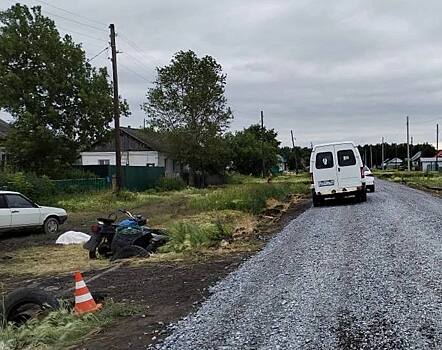 Жительница Новосибирской области погибла в аварии с мотоциклом