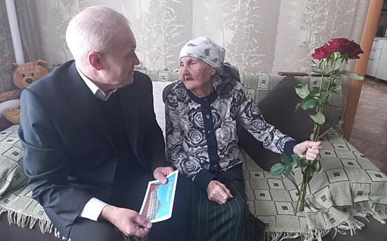 В Кадомском районе отметили 95-летие труженицы тыла Татьяны Гориной