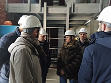 Мэр Липецка побывала с визитом на омском водоканале