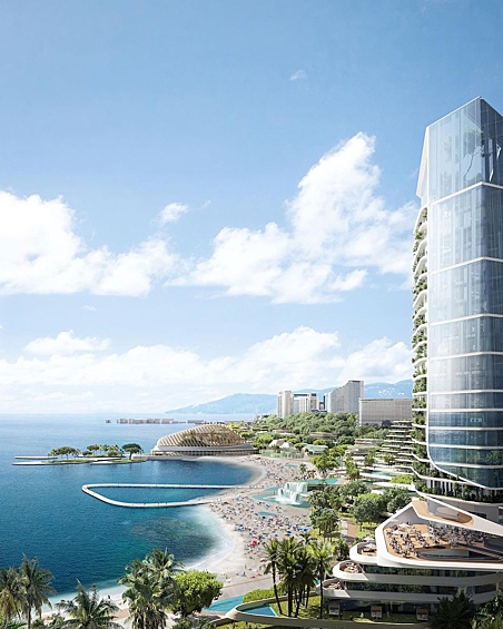 Планируется создать единую территорию между двумя зонами: Посёлком Фестивалей (тихое место для отдыха и встреч) и Марина-сити (деловой центр и место "ночной жизни").