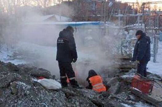 В Красноярске из-за порыва водоснабжения жилые дома остались без воды