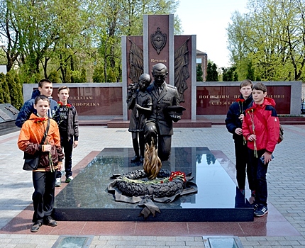 В Смоленске ребята из Демидовского социально-реабилитационного центра «Исток» посетили музей истории смоленской полиции