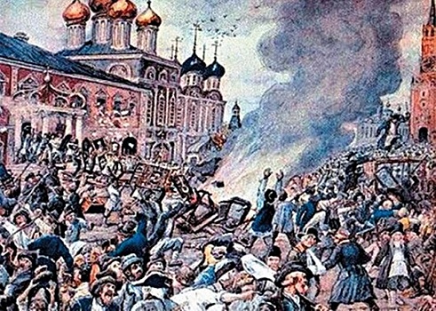 Как в 1654 году москвичи бежали из города от чумы