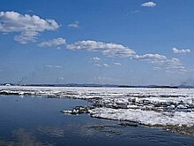 Первый лед появился на северных реках в Хабаровском крае