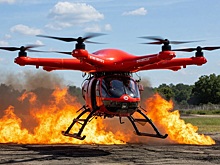 В Петербурге показали новую модификацию БПЛА-пожарного