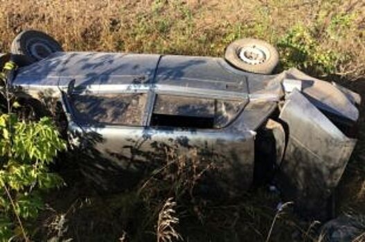 В Безенчукском районе перевернулся в кювет ВАЗ 2105