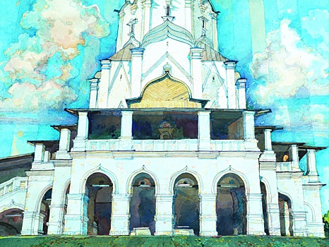 В "Коломенском" открылась выставка графики Германа Орлова