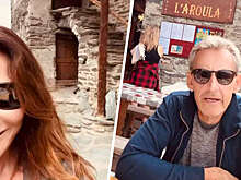 Модель Карла Бруни и Николя Саркози отдохнули в горах Италии