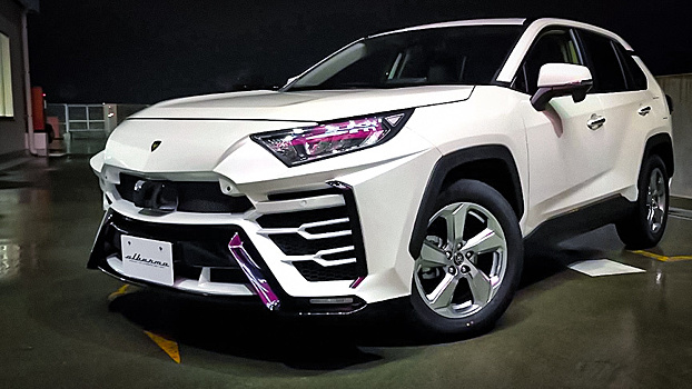 Японцы показали, как превратить Toyota RAV4 в Lamborghini