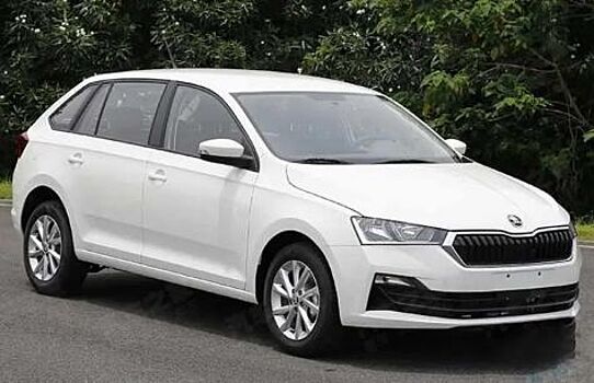 Рестайлинговая Skoda Rapid сменит внешность