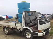 Приморцев удивила водовозка-кабриолет