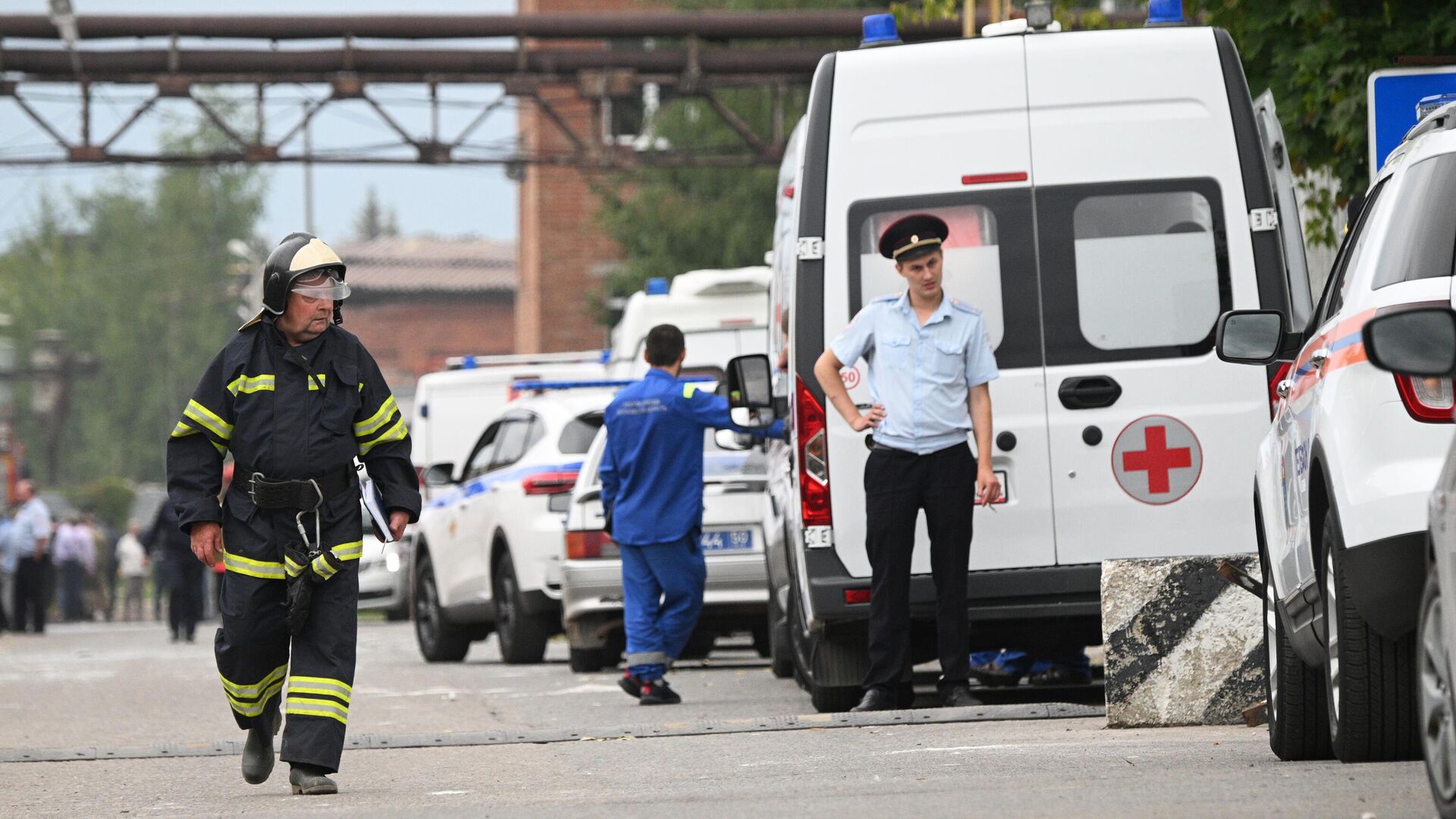 Фрагменты тел нашли на месте взрыва в Сергиевом Посаде