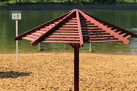 Два замечательных пляжа в Савёлках пользуются большой популярностью у зеленоградцев