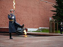 Обнинский Вечный огонь зажгли частицей кремлевского