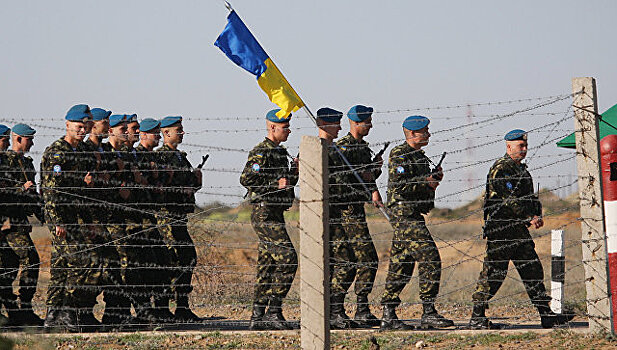 Украина отказалась от голубых беретов