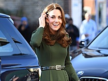 Миддлтон вышла в сшитом бывшими рабынями платье