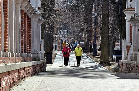 Занятие скандинавской ходьбой проведут работники филиала «Наш Арбат»