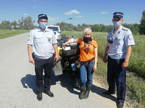 В Костромской области автоинспекторы оказали помощь гражданке Испании.