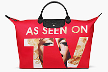 Джереми Скотт изобразил Мерилин Монро на сумке Longchamp