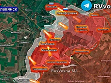 Армия России прорвалась к Славянску на два километра
