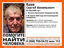 Волонтеры объявили сбор добровольцев для поисков пропавшего кузбассовца