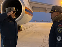 Глава МЧС России Александр Куренков прилетел в Новосибирск