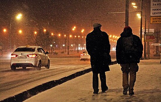 На Москву надвигается снежный шторм