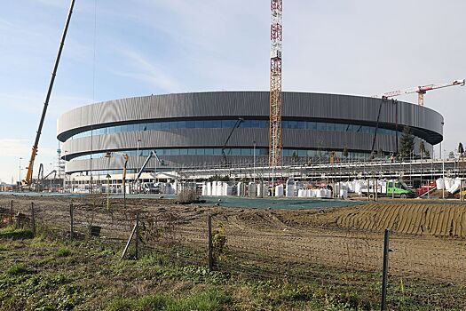 Видео: состояние ледовой арены в Милане за два месяца до Олимпиады-2026