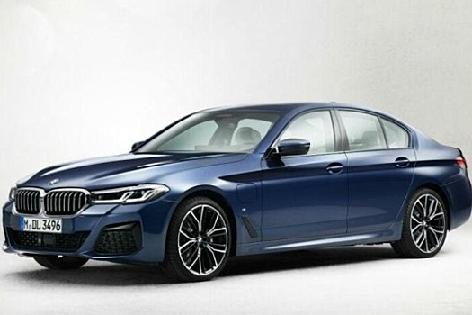 Снимки обновленого BMW 5 серии оказались в интернете