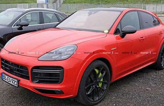 Гибридный Porsche Cayenne Turbo S замечен на тестах