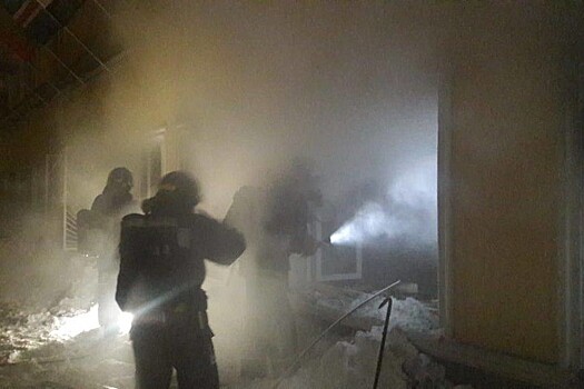 Пожарные ликвидировали возгорание в здании на Мясницкой улице