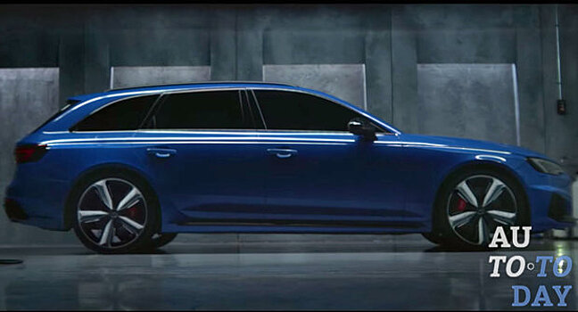 Новый Audi RS4 Avant стал участником интригующего видеоролика