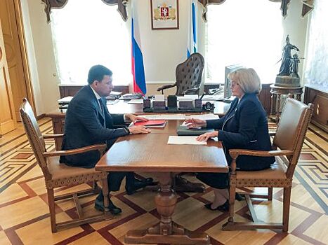 Евгений Куйвашев и Людмила Бабушкина определили план совместной работы правительства и Заксобрания на предстоящий период