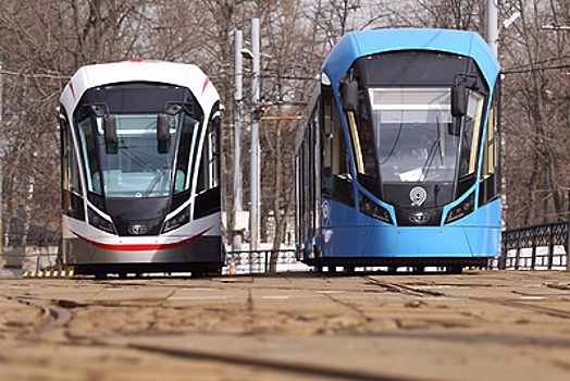 С.Собянин: Число трехсекционных трамваев «Витязь-М» в Москве к 2019 г. увеличится до 300 штук