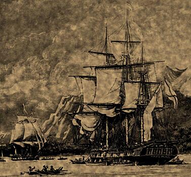 Завершилась кругосветная экспедиция под руководством Ивана Крузенштерна и Юрия Лисянского