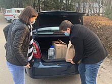 В Нижнеломовскую межрайонную больницу передали СИЗы