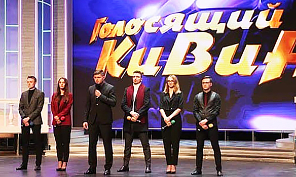 «Белорусы меняют пластинку»: команда КВН из Минска спела о протестах на «Первом канале»