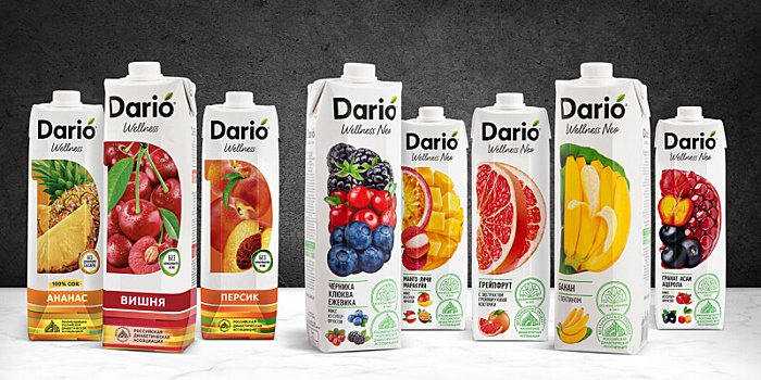 Как выжать максимум из ребрендинга: кейс сока Dario от Weavers Brand Consultancy