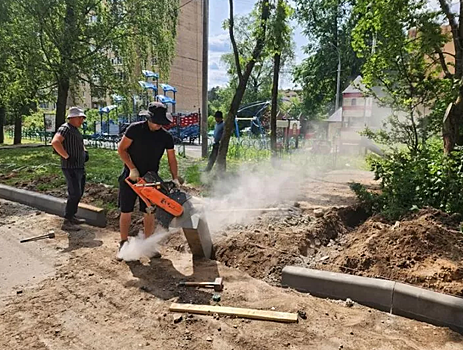 Во дворах Красноармейска Городского округа Пушкинский расширят парковки и проложат новые прогулочные маршруты