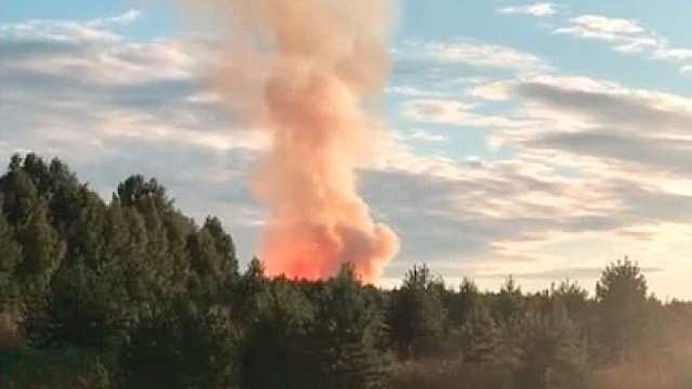 Пожар на газопроводе в Пермском крае потушили